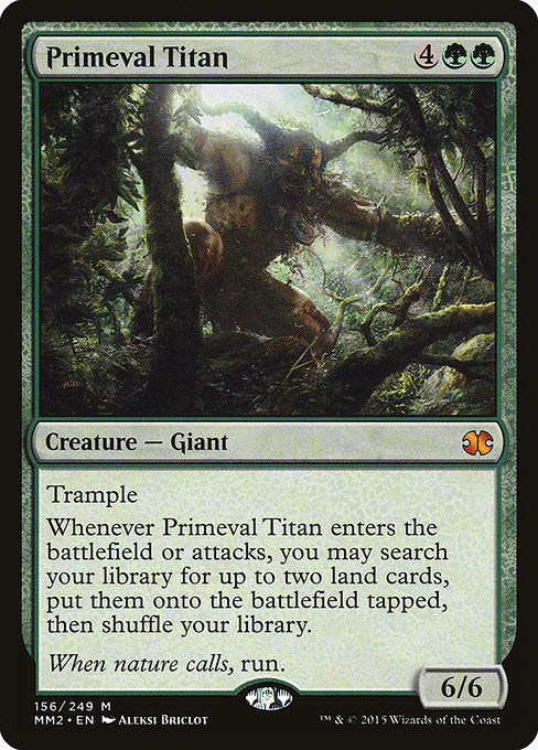 Primeval Titan [Modern Masters 2015] | Gam3 Escape