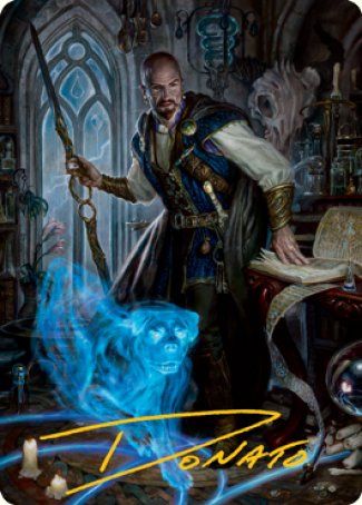 Mordenkainen Art Card (Gold-Stamped Signature) [Dungeons & Dragons: Adventures in the Forgotten Realms Art Series] | Gam3 Escape