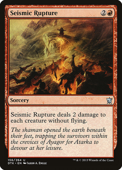 Seismic Rupture [Dragons of Tarkir] | Gam3 Escape