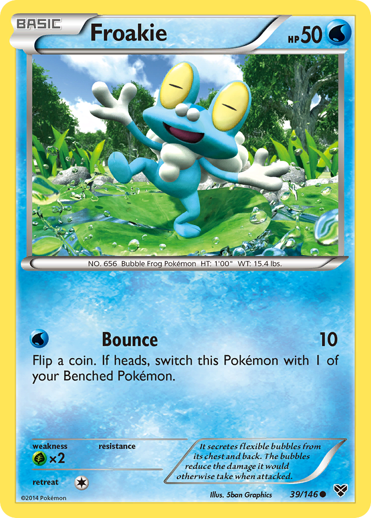 Froakie (39/146) [XY: Base Set] | Gam3 Escape