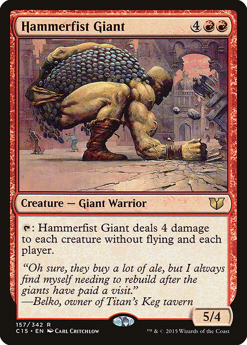 Hammerfist Giant [Commander 2015] | Gam3 Escape