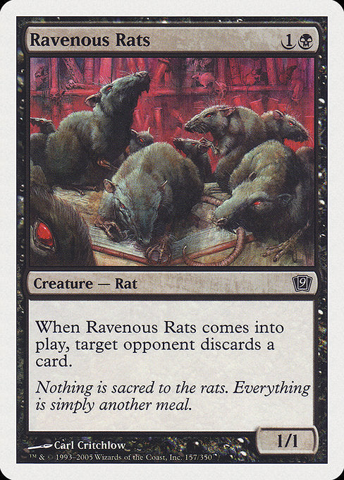 Ravenous Rats [Ninth Edition] | Gam3 Escape