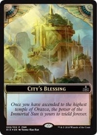 City's Blessing // Elemental Double-sided Token [Friday Night Magic 2018] | Gam3 Escape