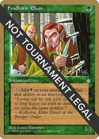 Fyndhorn Elves - 1996 Bertrand Lestree (ICE) [Pro Tour Collector Set] | Gam3 Escape