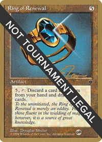 Ring of Renewal - 1996 Eric Tam (FEM) (SB) [World Championship Decks] | Gam3 Escape