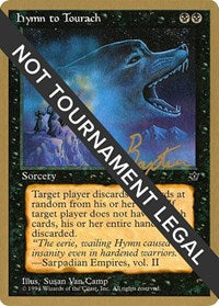 Hymn to Tourach (Wolf) - 1996 George Baxter (FEM) [World Championship Decks] | Gam3 Escape