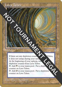 Lava Tubes - 1996 George Baxter (ICE) [Pro Tour Collector Set] | Gam3 Escape
