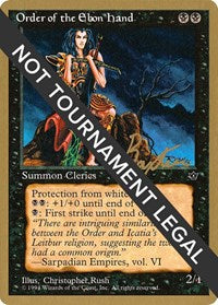 Order of the Ebon Hand (Rush) - 1996 George Baxter (FEM) [World Championship Decks] | Gam3 Escape