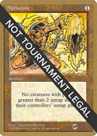 Meekstone - 1996 Leon Lindback (4ED) (SB) [Pro Tour Collector Set] | Gam3 Escape