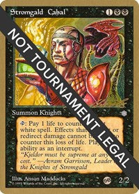 Stromgald Cabal - 1996 Leon Lindback (ICE) (SB) [Pro Tour Collector Set] | Gam3 Escape