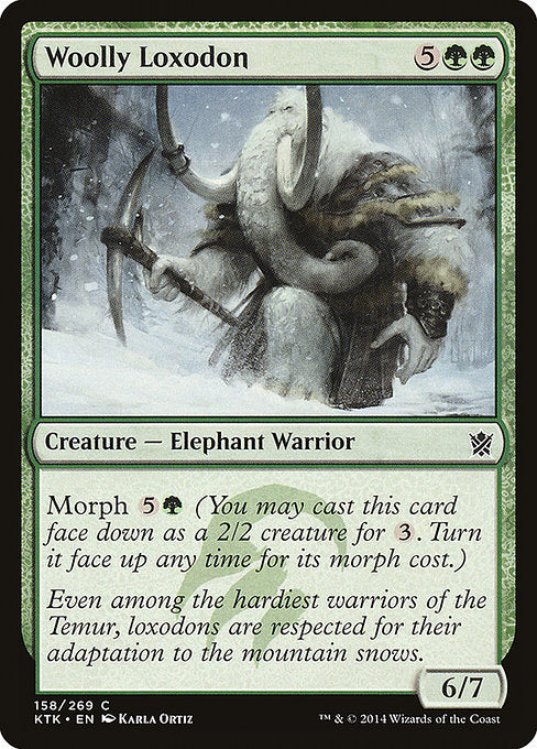 Woolly Loxodon [Khans of Tarkir] | Gam3 Escape