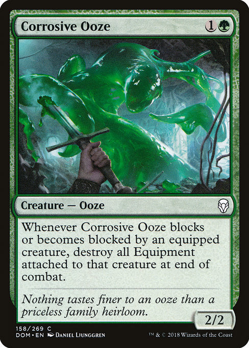 Corrosive Ooze [Dominaria] | Gam3 Escape