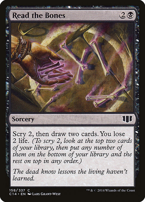 Read the Bones [Commander 2014] | Gam3 Escape