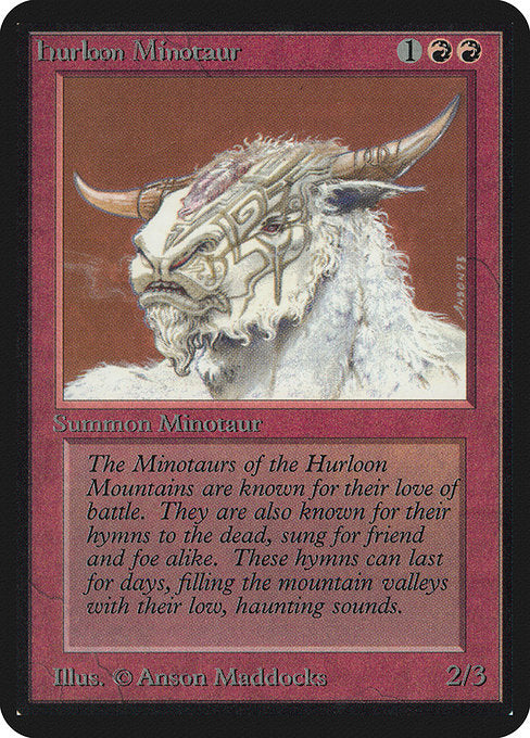 Hurloon Minotaur [Limited Edition Alpha] | Gam3 Escape