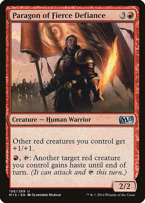 Paragon of Fierce Defiance [Magic 2015] | Gam3 Escape