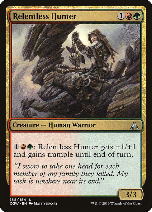 Relentless Hunter [Oath of the Gatewatch] | Gam3 Escape