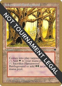 Havenwood Battleground - 1996 Mark Justice (FEM) [Pro Tour Collector Set] | Gam3 Escape