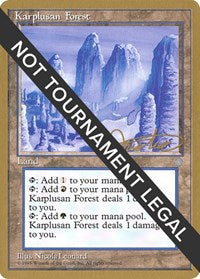 Karplusan Forest - 1996 Mark Justice (ICE) [World Championship Decks] | Gam3 Escape