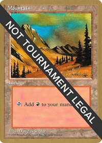 Mountain (C) - 1996 Mark Justice (4ED) [World Championship Decks] | Gam3 Escape