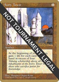 Ivory Tower - 1996 Michael Loconto (4ED) [World Championship Decks] | Gam3 Escape