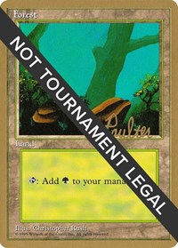 Forest (A) - 1996 Preston Poulter (4ED) [World Championship Decks] | Gam3 Escape