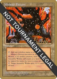 Mishra's Factory - 1996 Preston Poulter (4ED) [World Championship Decks] | Gam3 Escape