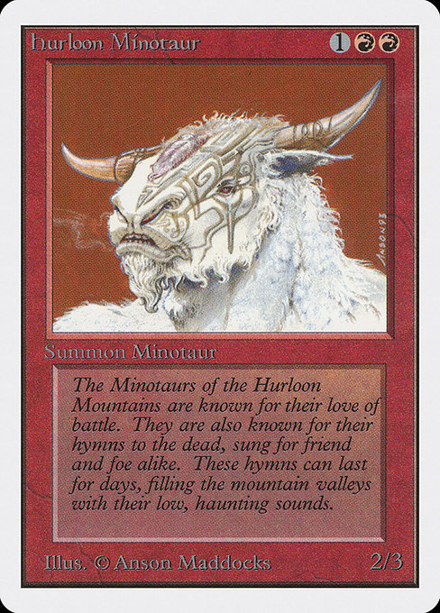 Hurloon Minotaur [Unlimited Edition] | Gam3 Escape