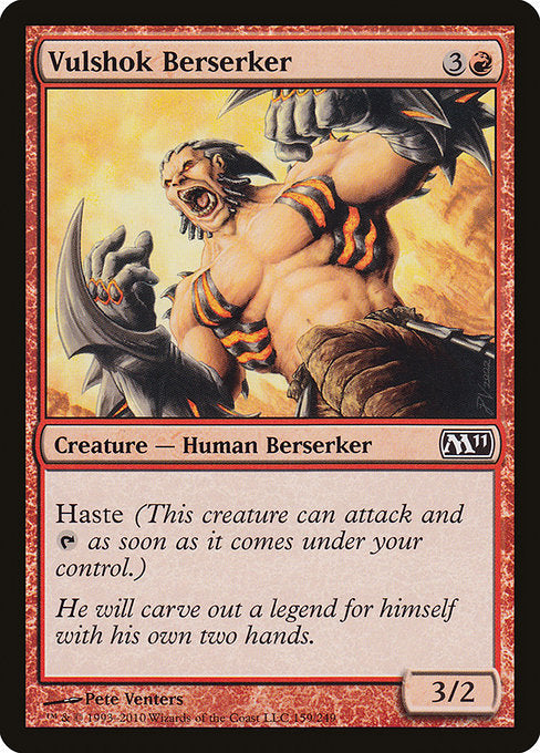 Vulshok Berserker [Magic 2011] | Gam3 Escape