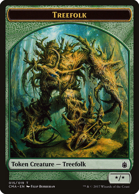 Treefolk [Commander Anthology Tokens] | Gam3 Escape