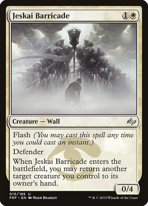 Jeskai Barricade [Fate Reforged] | Gam3 Escape