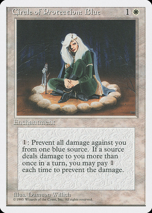 Circle of Protection: Blue [Fourth Edition] | Gam3 Escape