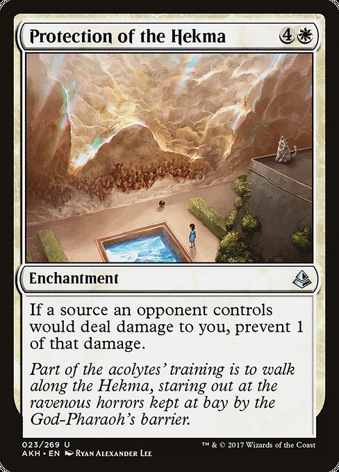 Protection of the Hekma [Amonkhet] | Gam3 Escape