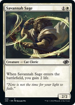 Savannah Sage [Jumpstart 2022] | Gam3 Escape