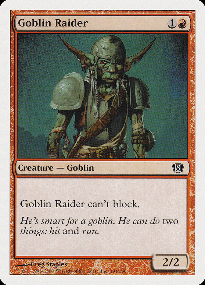 Goblin Raider [Eighth Edition] | Gam3 Escape