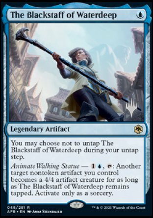 The Blackstaff of Waterdeep (Promo Pack) [Dungeons & Dragons: Adventures in the Forgotten Realms Promos] | Gam3 Escape