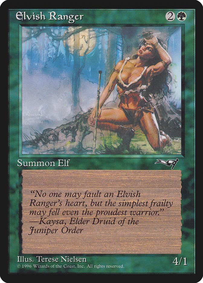 Elvish Ranger (Moon Background) [Alliances] | Gam3 Escape