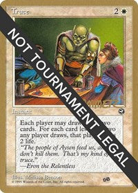 Truce - 1996 Shawn "Hammer" Regnier (HML) (SB) [Pro Tour Collector Set] | Gam3 Escape