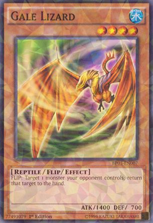 Gale Lizard (Shatterfoil) [BP03-EN007] Common | Gam3 Escape