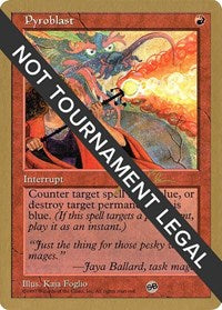 Pyroblast - 1997 Jakub Slemr (5ED) (SB) [World Championship Decks] | Gam3 Escape