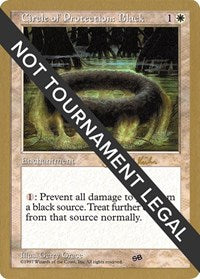 Circle of Protection: Black - 1997 Janosch Kuhn (5ED) (SB) [World Championship Decks] | Gam3 Escape