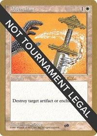 Disenchant - 1997 Janosch Kuhn (5ED) (SB) [World Championship Decks] | Gam3 Escape