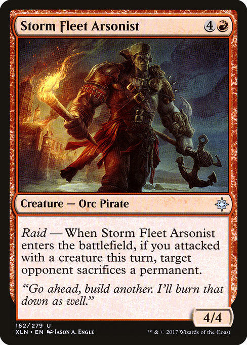 Storm Fleet Arsonist [Ixalan] | Gam3 Escape