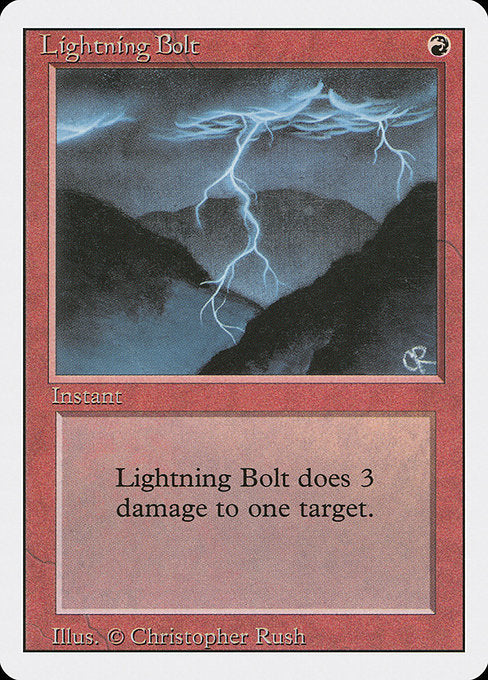Lightning Bolt [Revised Edition] | Gam3 Escape