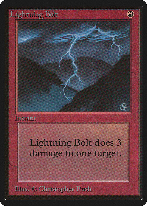 Lightning Bolt [Limited Edition Beta] | Gam3 Escape