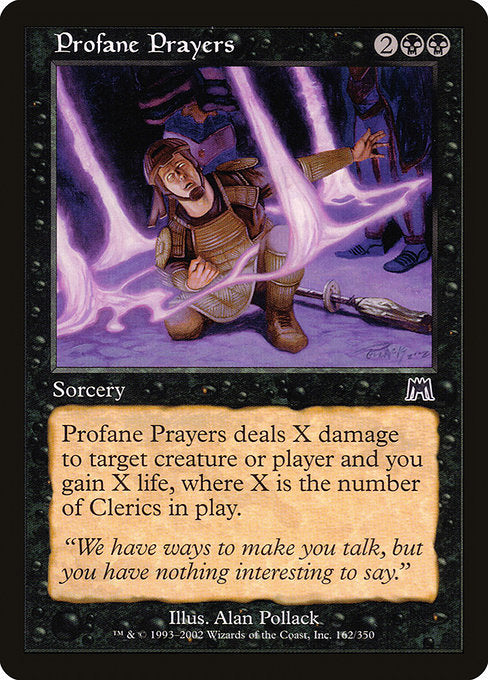 Profane Prayers [Onslaught] | Gam3 Escape