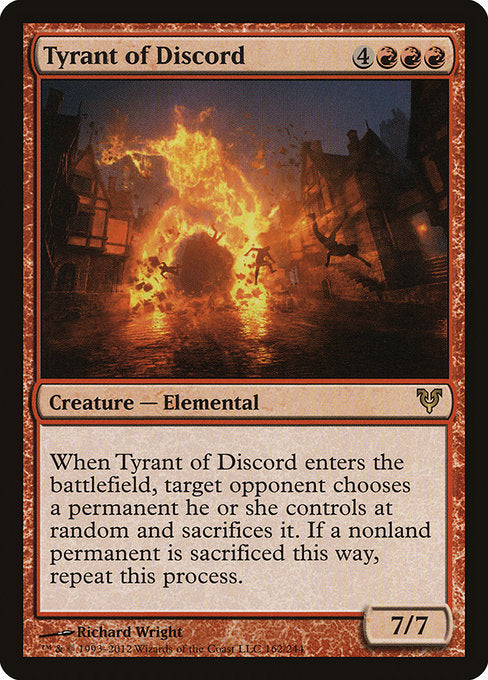 Tyrant of Discord [Avacyn Restored] | Gam3 Escape