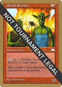 Orcish Settlers - 1998 Brian Selden (WTH) [World Championship Decks 1998] | Gam3 Escape