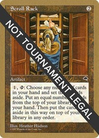 Scroll Rack - 1998 Brian Selden (TMP) [World Championship Decks] | Gam3 Escape