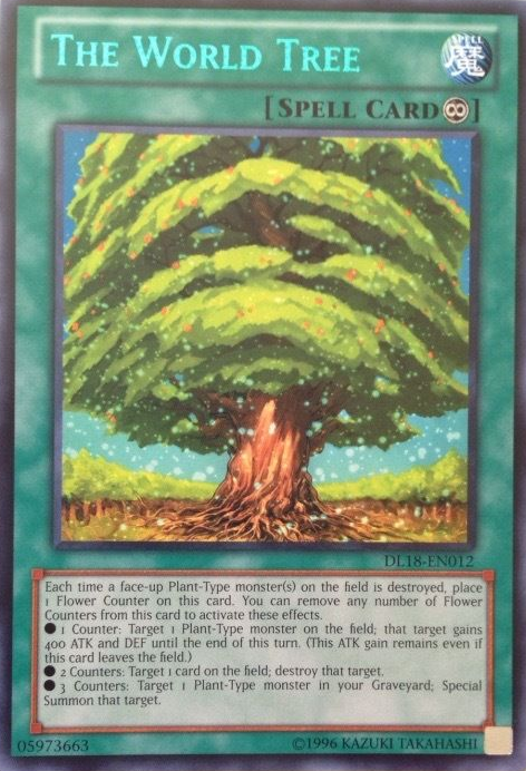 The World Tree (Green) [DL18-EN012] Rare | Gam3 Escape