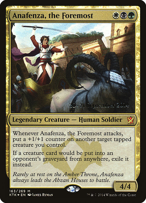 Anafenza, the Foremost [Khans of Tarkir Promos] | Gam3 Escape